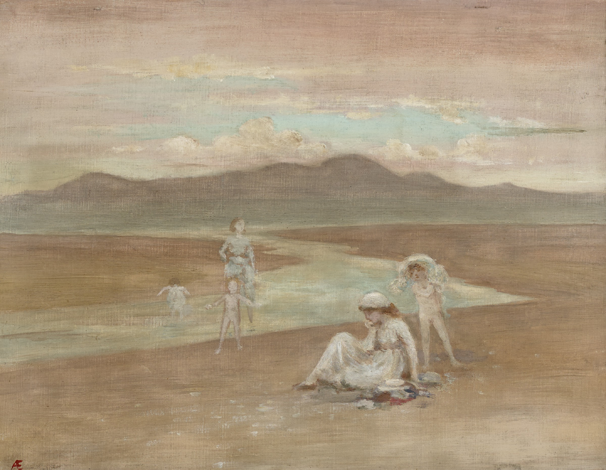 BATHERS AT DUSK at Whyte's Auctions