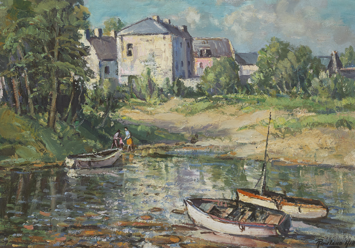 CUSHENDUN, COUNTY ANTRIM by Rowland Hill ARUA (1915-1979) at Whyte's Auctions