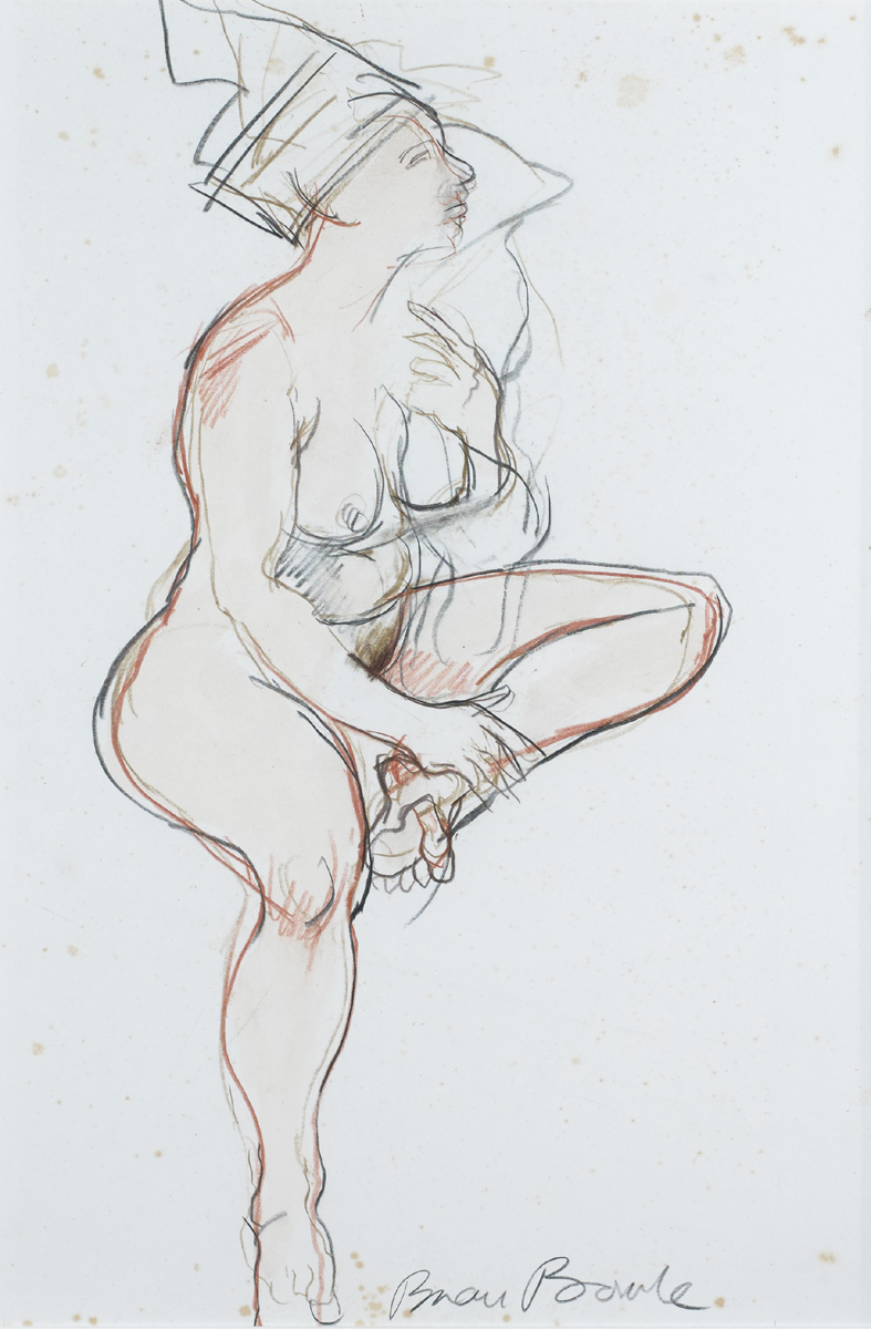NUDE by Brian Bourke HRHA (b.1936) at Whyte's Auctions