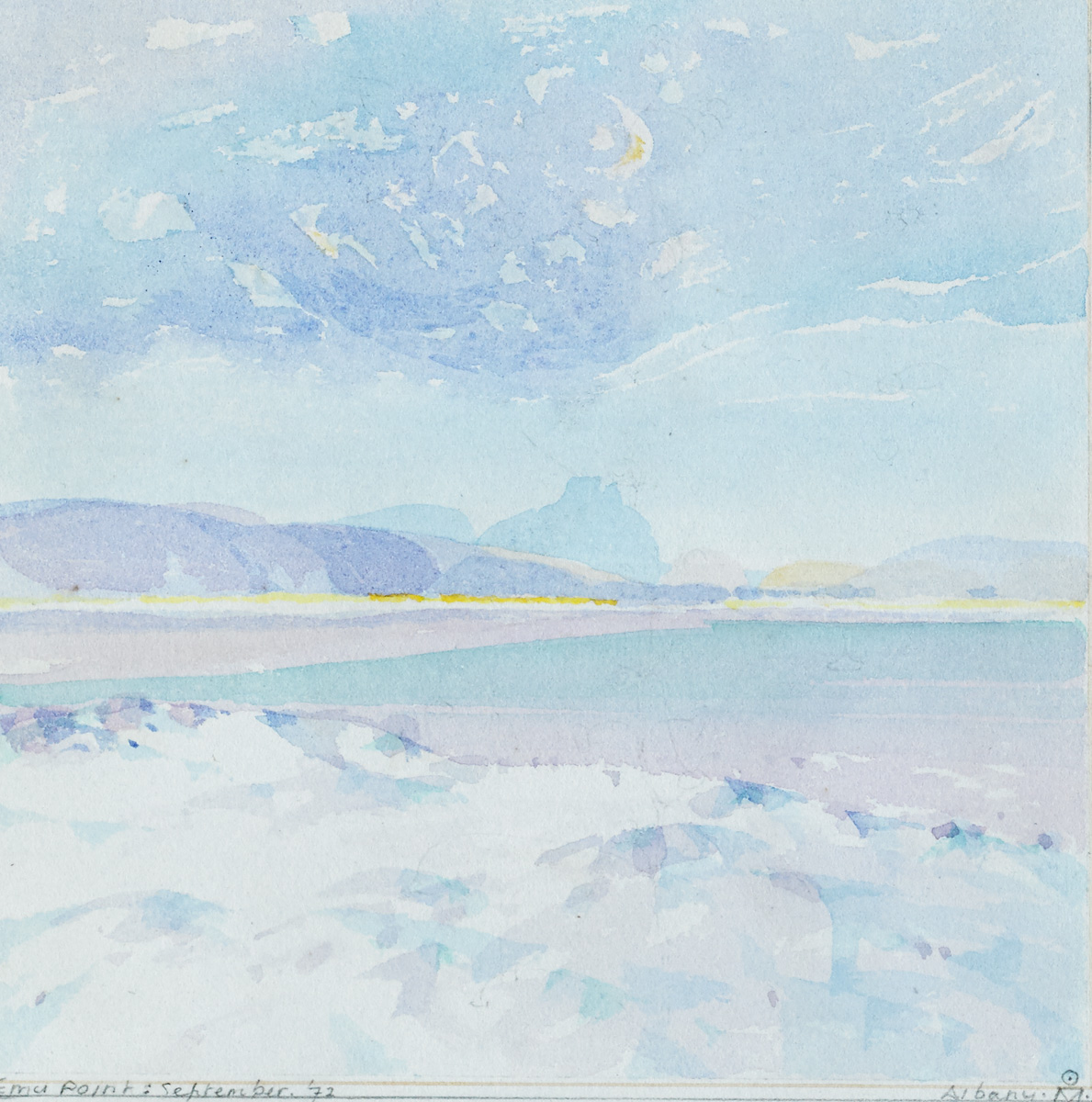 EMU POINT [AUSTRALIA], 1972 by Colin Middleton sold for 750 at Whyte's Auctions