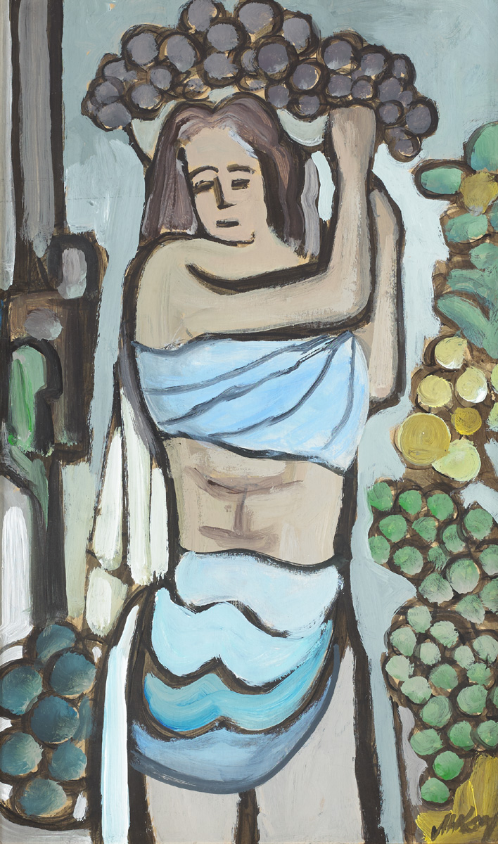 WOMAN AND FRUIT by Markey Robinson (1918-1999) at Whyte's Auctions