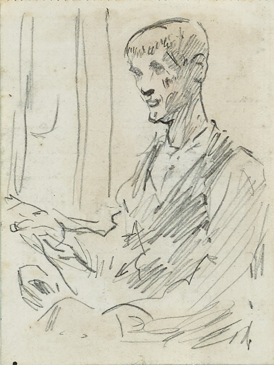 WEAVER AT LOOM by Jack Butler Yeats RHA (1871-1957) at Whyte's Auctions