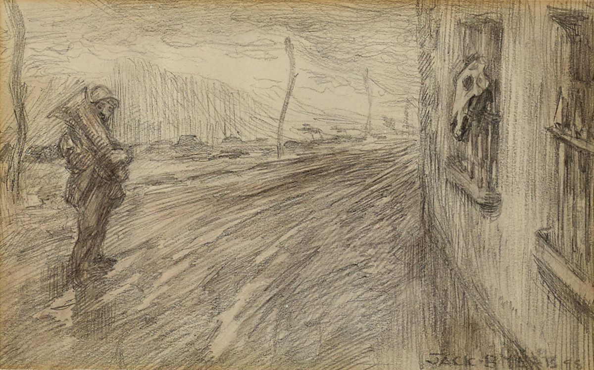 MUST HAVE BEEN AN ALLEGORY, 1899 by Jack Butler Yeats sold for 1,600 at Whyte's Auctions