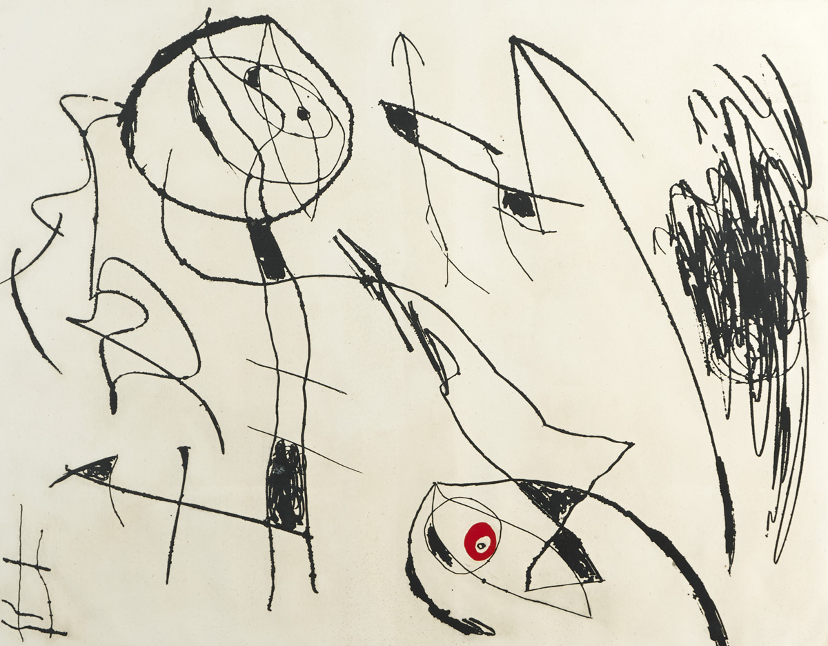 SÉRIE MALLORCA, 1973 by Joan Miró (Spanish, 1893-1983) (Spanish, 1893-1983) at Whyte's Auctions
