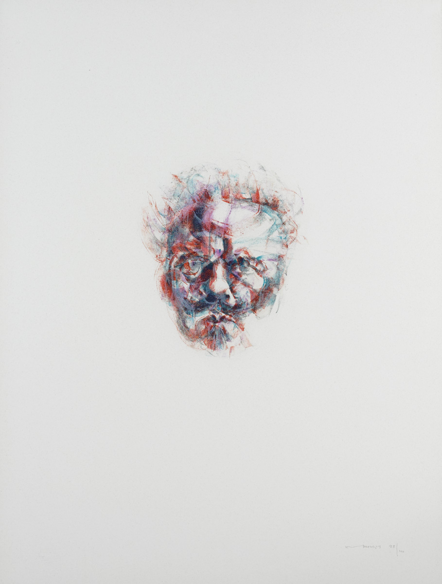 HOMAGE  STRINDBERG by Louis le Brocquy HRHA (1916-2012) at Whyte's Auctions