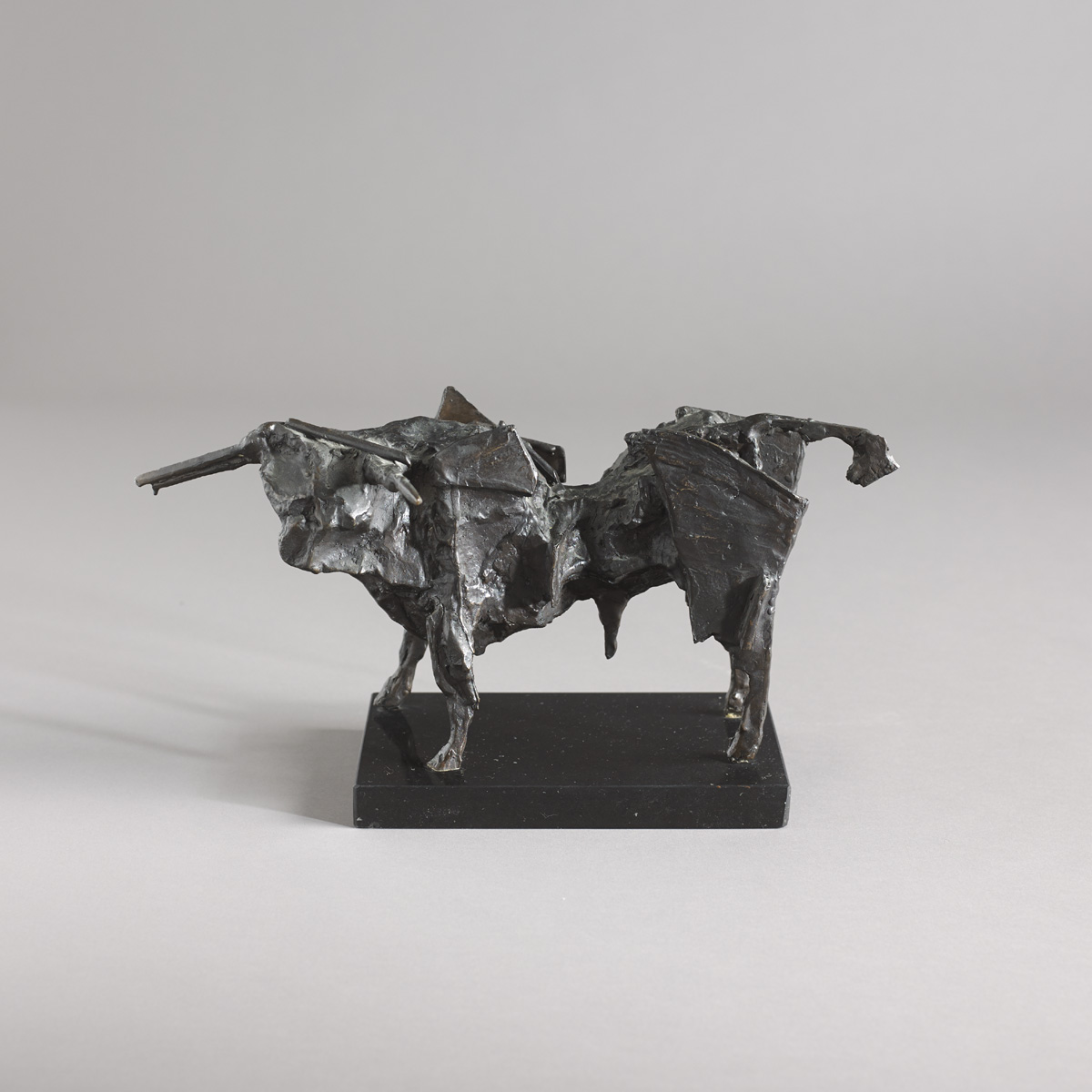 BULL, 1990 by John Behan sold for �3,600 at Whyte's Auctions