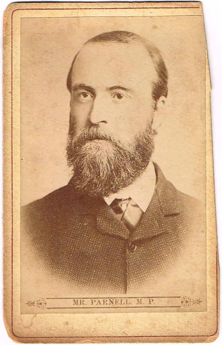 1870s Charles Stewart Parnell, carte de cabinet. at Whyte's Auctions