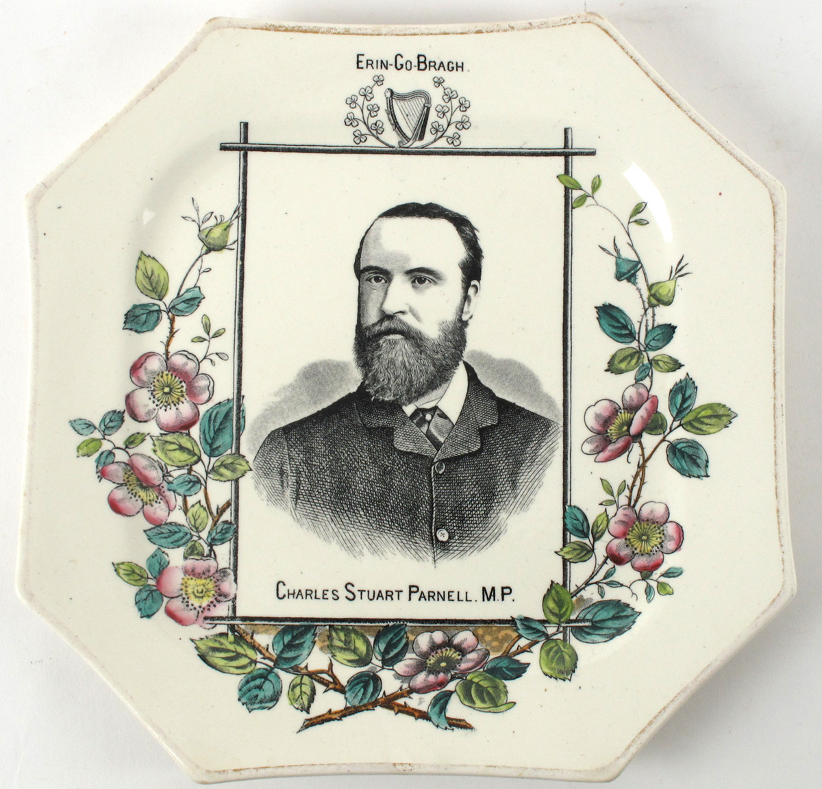 1886 Charles Stewart Parnell commemorative plate at Whyte's Auctions