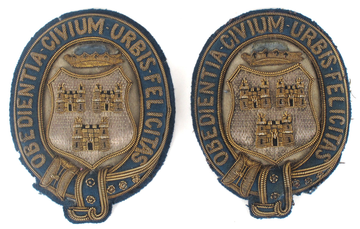 Early 20th century, arms of the City of Dublin. at Whyte's Auctions