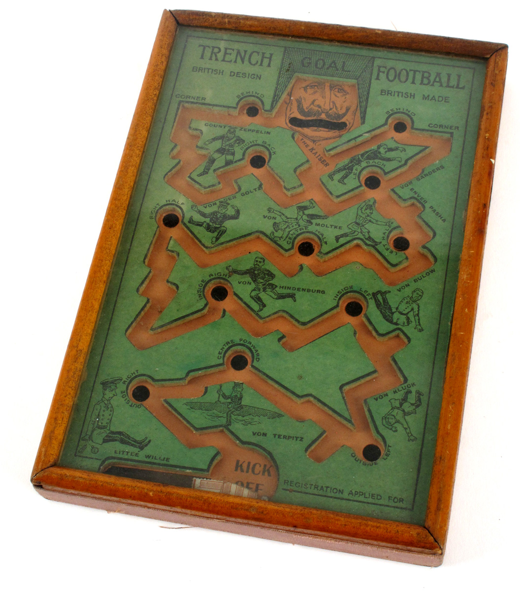 1914 - 1918 Trench Football game. at Whyte's Auctions