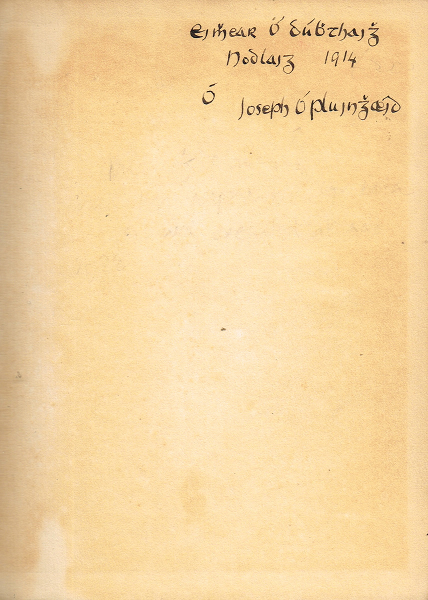 1914 The Wild Knight & Other Poems signed by Joseph Plunkett, ex-libris Eimar O'Duffy at Whyte's Auctions
