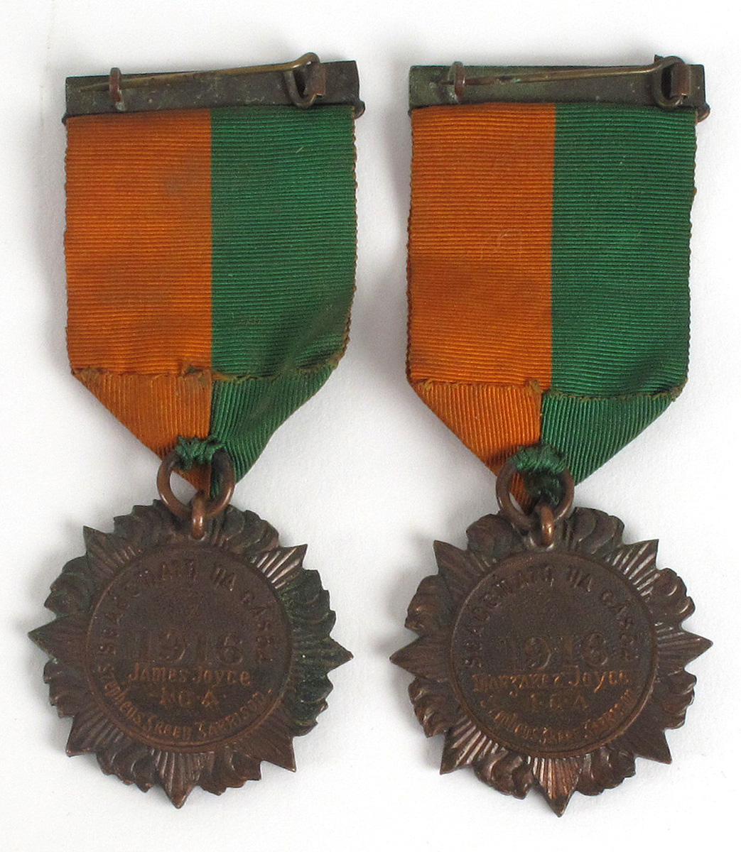 1916 Rising medals to husband and wife, James and Margaret Joyce, Irish Citizen Army, St. Stephen's Green Garrison at Whyte's Auctions