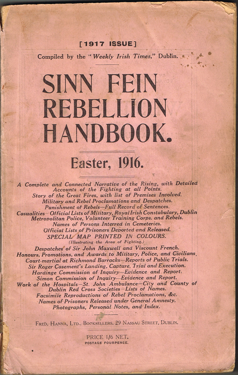 1916-1966 Sinn Fein Rebellion Handbook at Whyte's Auctions