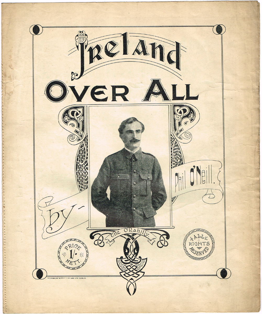 Ireland Over All", sheet music" at Whyte's Auctions