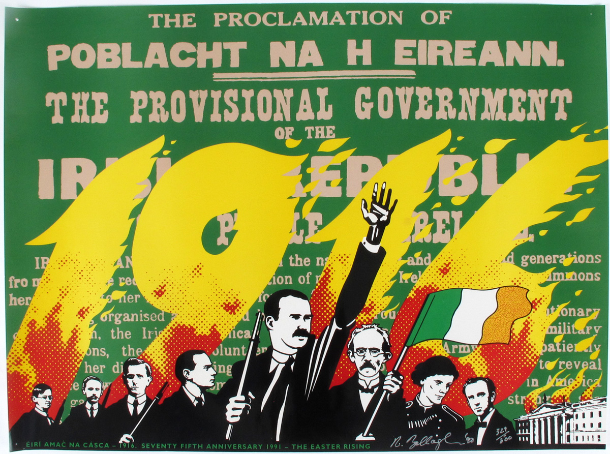 1916 Rising 75th Anniversary, The Provisional Government by Robert Ballagh at Whyte's Auctions