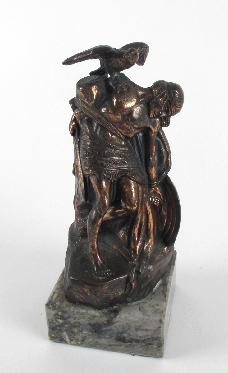 1966. 1916 Rising commemorative bronze model of 'The Dying Cchulainn' by Oliver Sheppard at Whyte's Auctions
