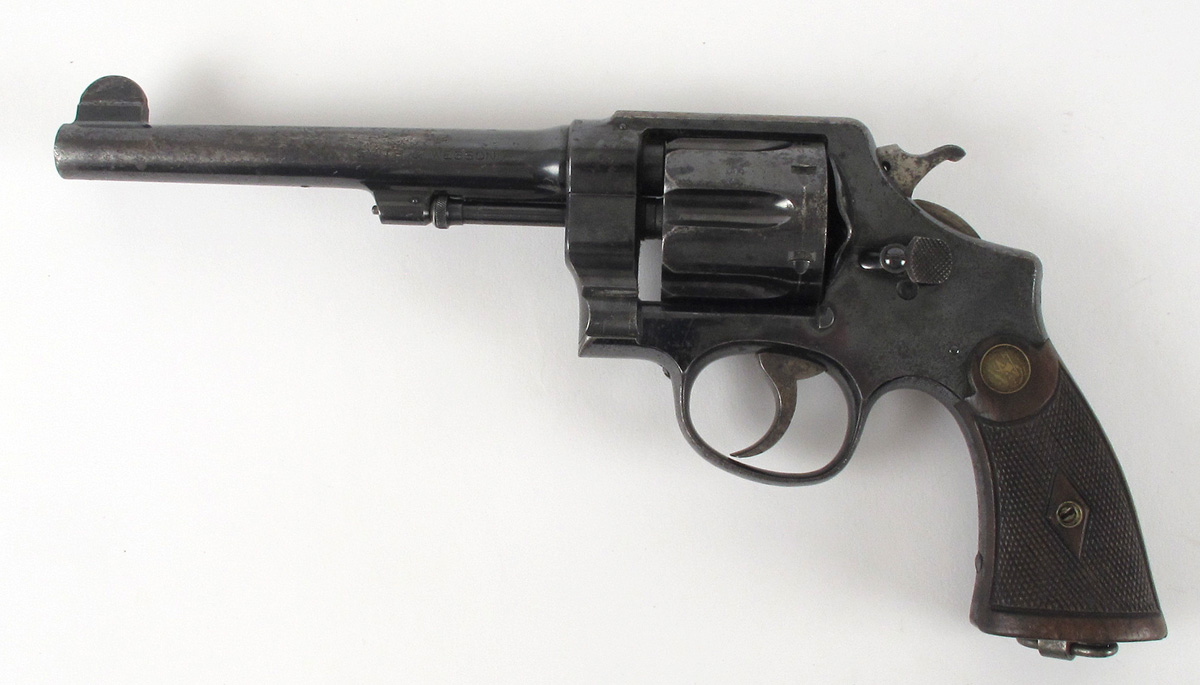 Smith and Wesson .455 Hand Ejector. Property of a War of Independence veteran. at Whyte's Auctions