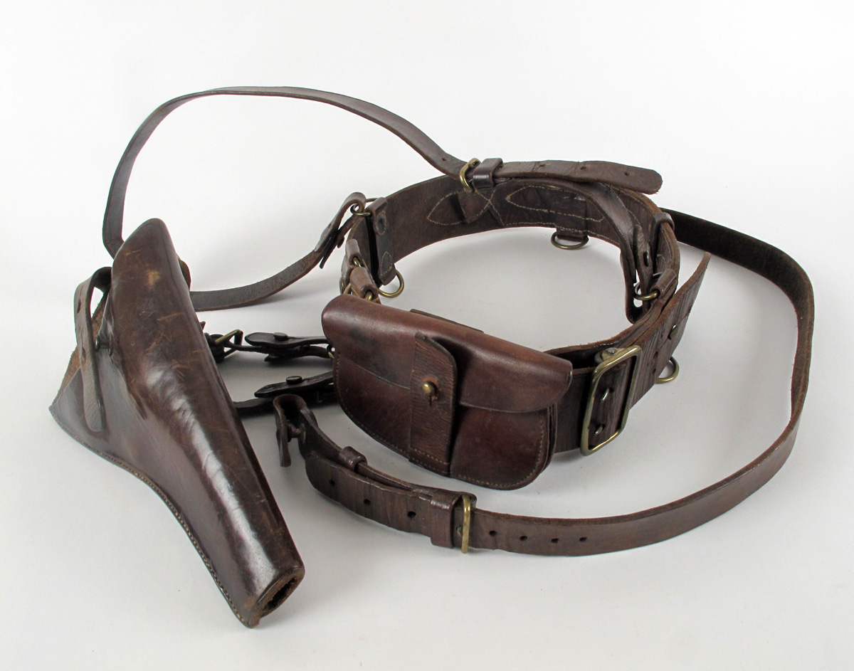 1917-1921 Sam Browne belt, holster and ammunition pouch. at Whyte's Auctions