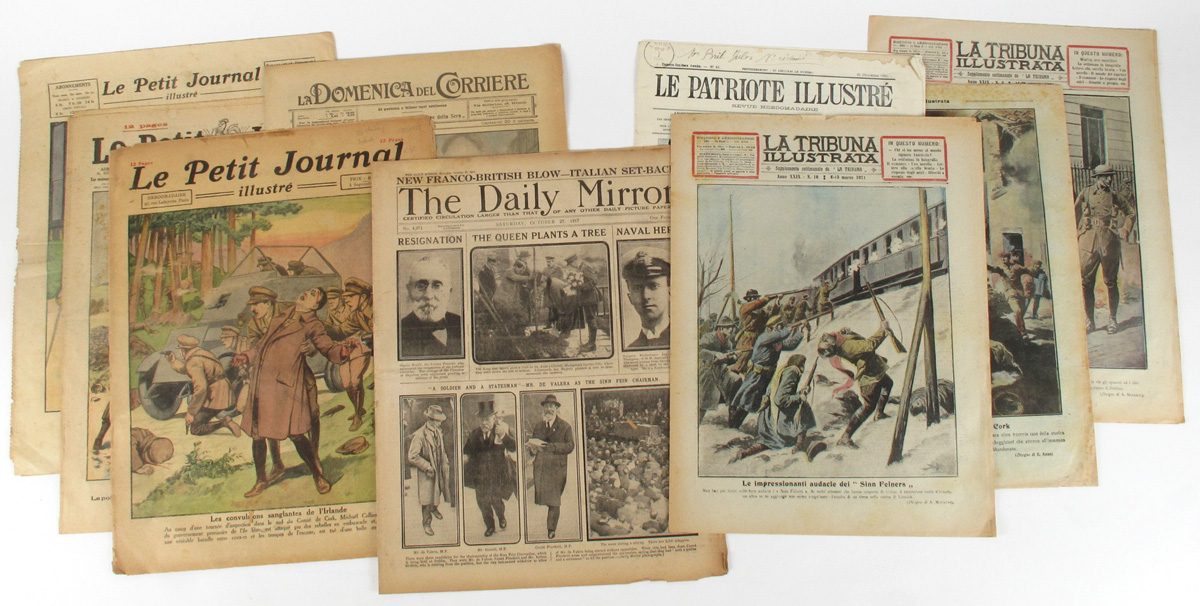 1920s Illustrated journals reporting on events in Ireland at Whyte's Auctions