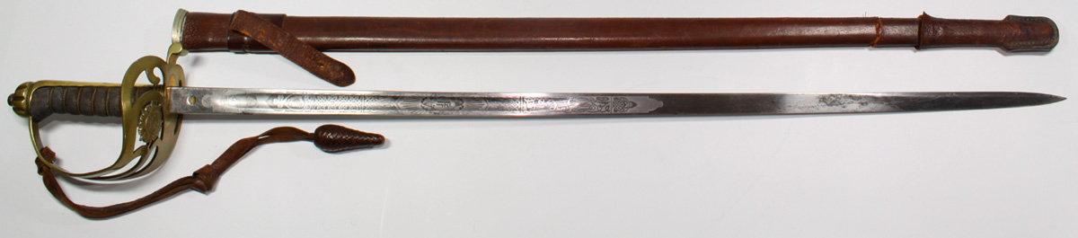 Circa 1922 Irish Free State Army officer's sword of Chief-of-Staff, Major General Dan Hogan at Whyte's Auctions