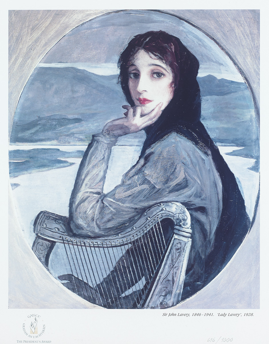 1928 Portrait of Lady Lavery after Sir John Lavery at Whyte's Auctions