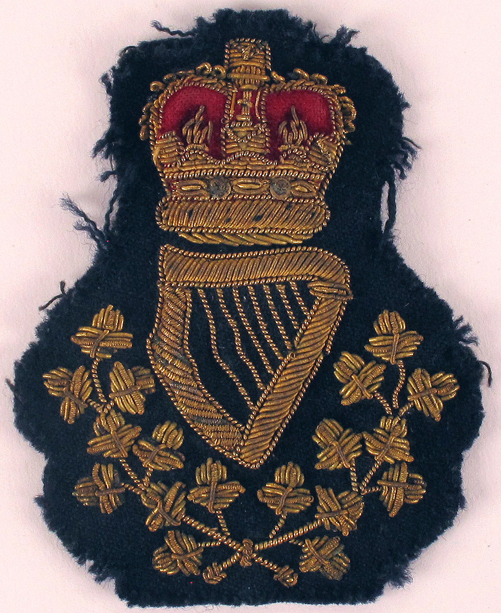 A 1952 pattern Royal Ulster Constabulary Head Constable's sleeve rank badge. at Whyte's Auctions
