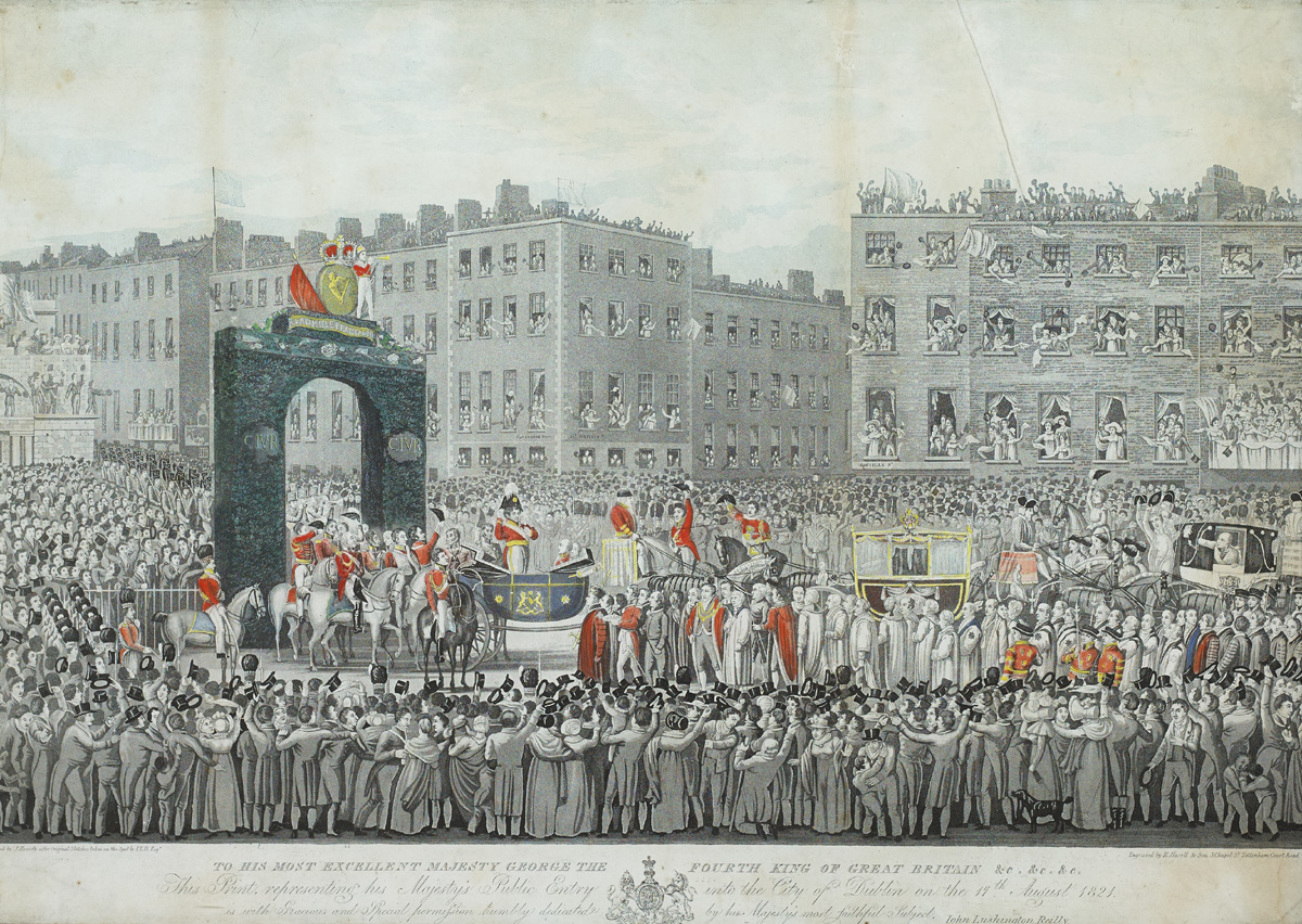 1821 Public Entry Into the City of Dublin" of George IV." at Whyte's Auctions
