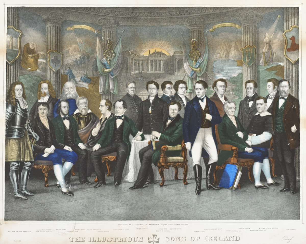1840 The Illustrious Sons of Ireland at Whyte's Auctions