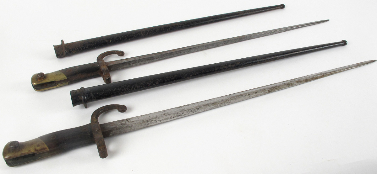 1870s French bayonets at Whyte's Auctions