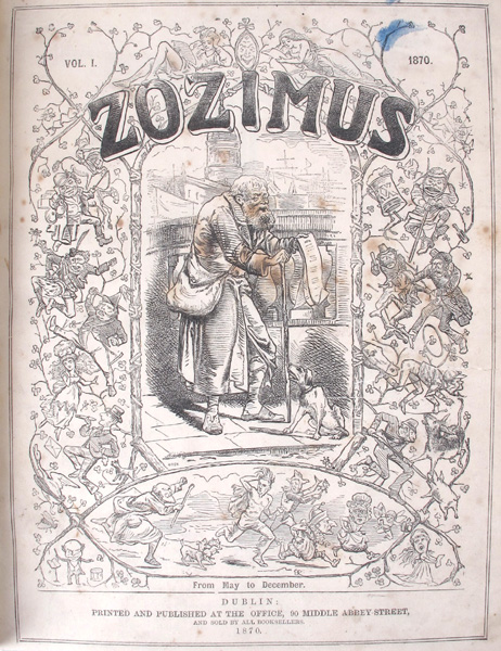 1870-1872 Zozimus magazine, bound. at Whyte's Auctions
