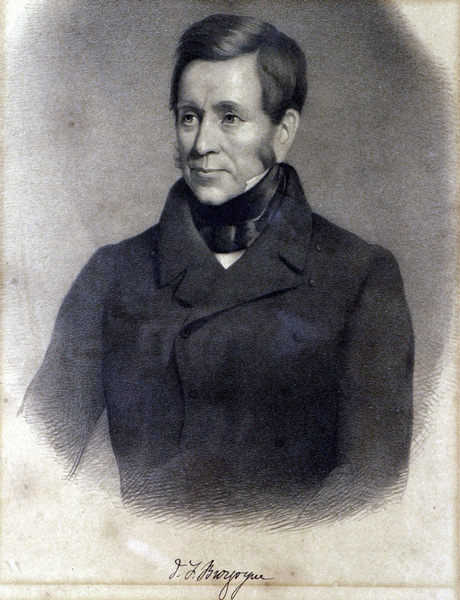 1835 Etching of Field Marshall Sir John Fox Burgoyne, Military Engineer at Whyte's Auctions
