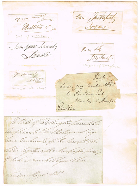 1841 (September 2) Commission signed by Queen Victoria and six autograph signatures. at Whyte's Auctions