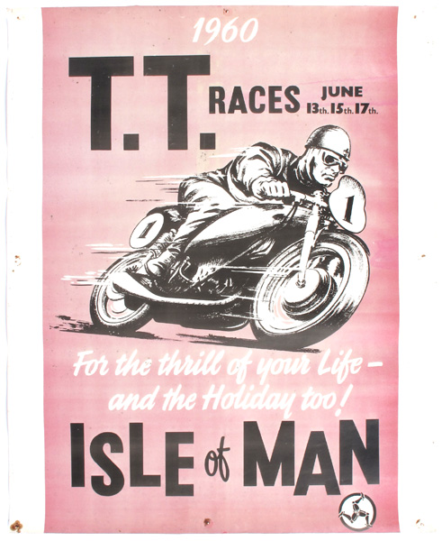 1960 Isle of Man TT poster. at Whyte's Auctions