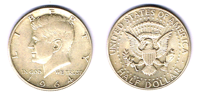 USA. President Kennedy half dollar, 1964 and later accumulation. at Whyte's Auctions