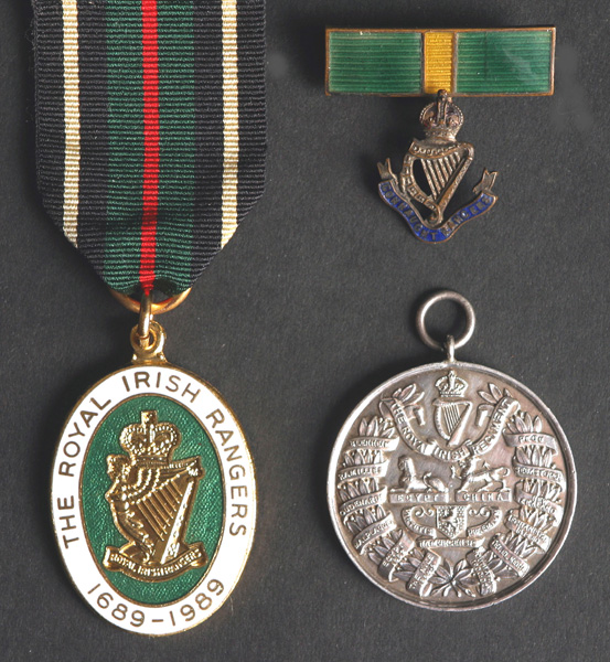 20th century Irish Regiments, commemorative decorations. at Whyte's Auctions