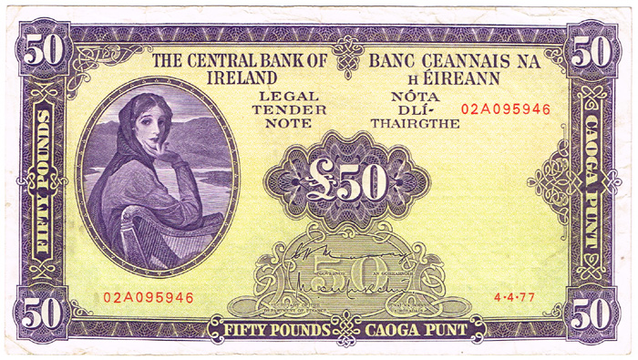 Central Bank 'Lady Lavery' collection 1968-77 at Whyte's Auctions