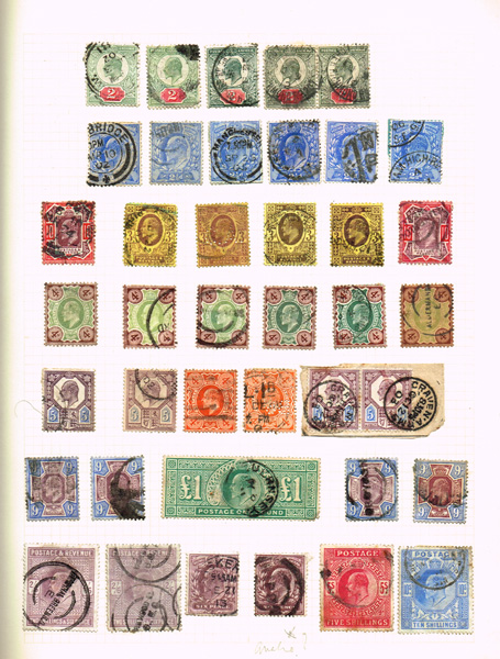 Great Britain. 1870 to 1940 mint and used collection. at Whyte's Auctions