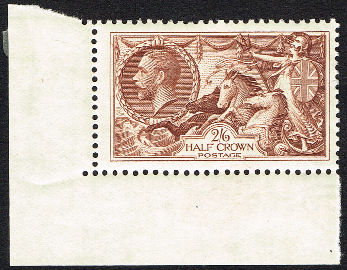 Great Britain. 1934 Seahorse High Values, re-engraved issue. at Whyte's Auctions