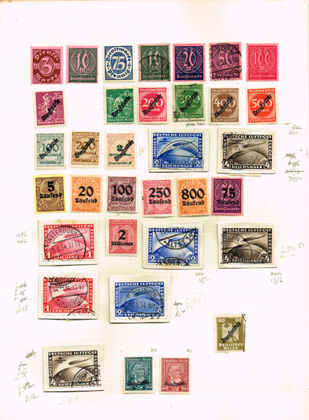 Germany used and mint collection, 1870-1942. at Whyte's Auctions