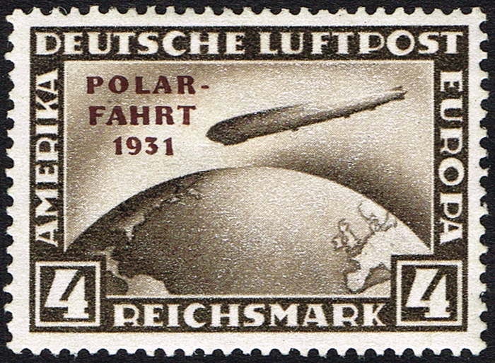 Germany. Airmails overprinted POLAR FAHRT 1931 at Whyte's Auctions