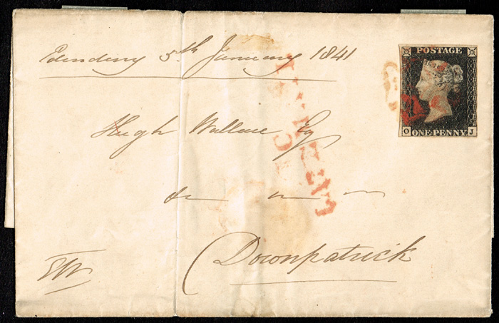 Ireland. Great Britain stamps used in Ireland 1840 to 1922 collection. at Whyte's Auctions