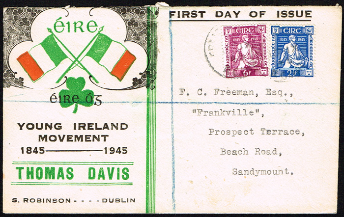 Ireland. Collection of First Day Covers 1938 to 1956. at Whyte's Auctions