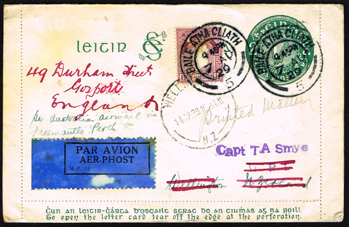 Ireland. Collection of First Flight Covers 1925-1946 at Whyte's Auctions