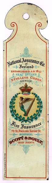 1825 National Insurance Company of Ireland at Whyte's Auctions