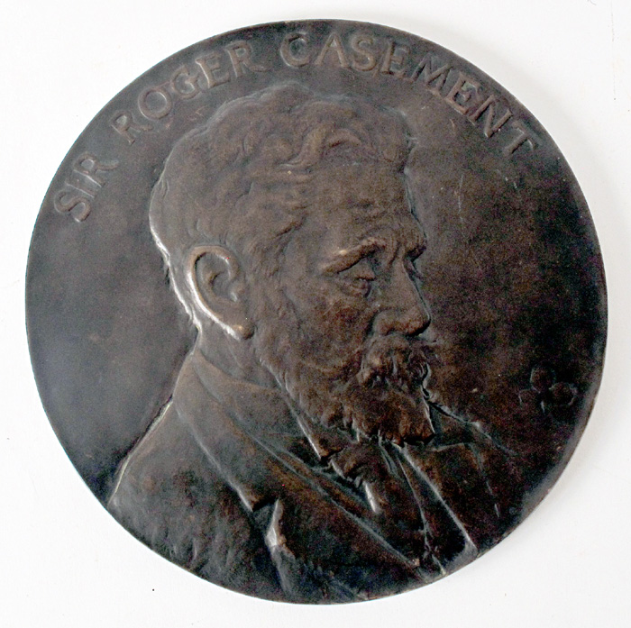 Circa 1916 Sir Roger Casement memorial plaque at Whyte's Auctions
