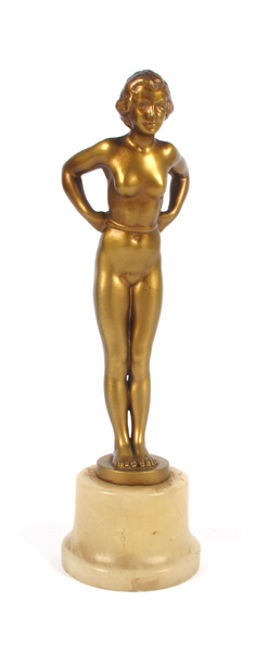 1930s German Art Deco figure in the style of Preiss at Whyte's Auctions