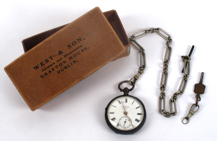 A Victorian Irish pocket watch by Donegan, Dame Street. at Whyte's Auctions
