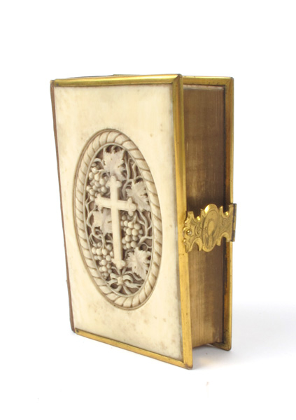Victorian Book of Common Prayer in carved ivory binding. at Whyte's Auctions
