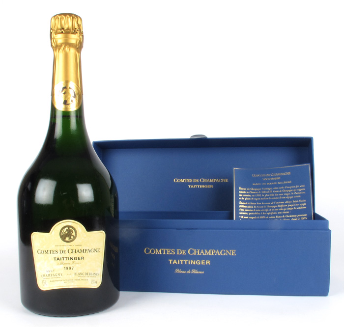 Champagne. Taittinger 1997 Vintage, Comtes de Champagne, Magnum. at Whyte's Auctions