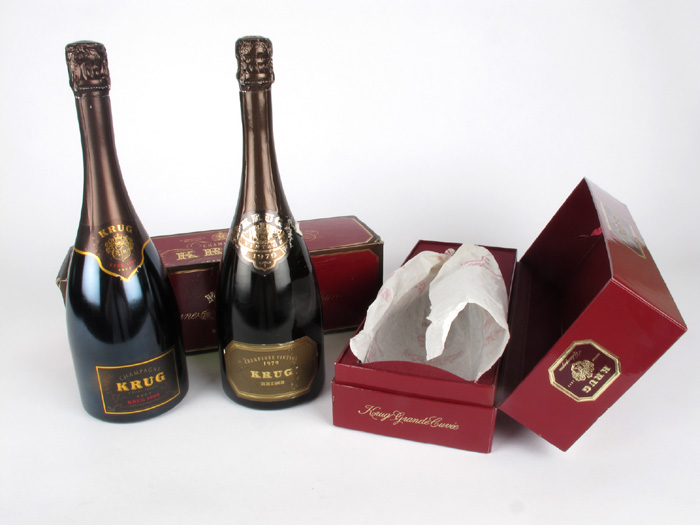 Champagne. Krug Vintage 1979 and 1995 at Whyte's Auctions
